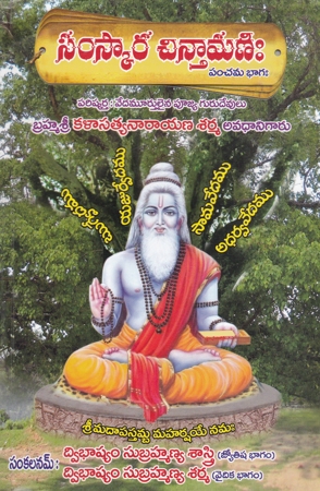 Samskara Chintamani Panchama Bhagam - సంస్కార చిన్తామణి: పంచమ భాగ: